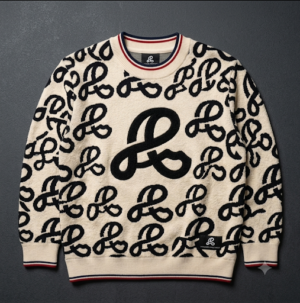 Pull Jacquard Monogramme