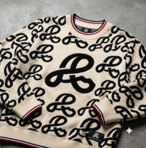 Pull Jacquard Monogramme